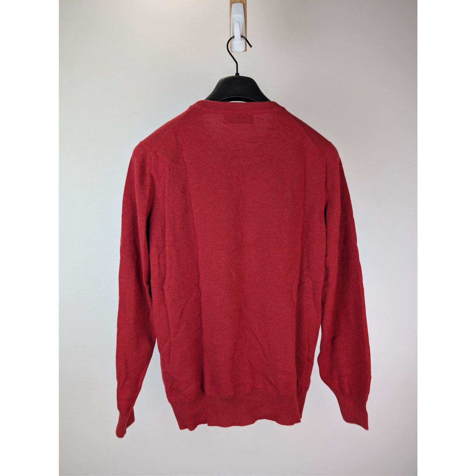 Brunello Cucinelli o1rshd1 CC20 Cashmere Crewneck Sweater in Red Size US M / EU 48-50 / 2 - 10 Thumbnail