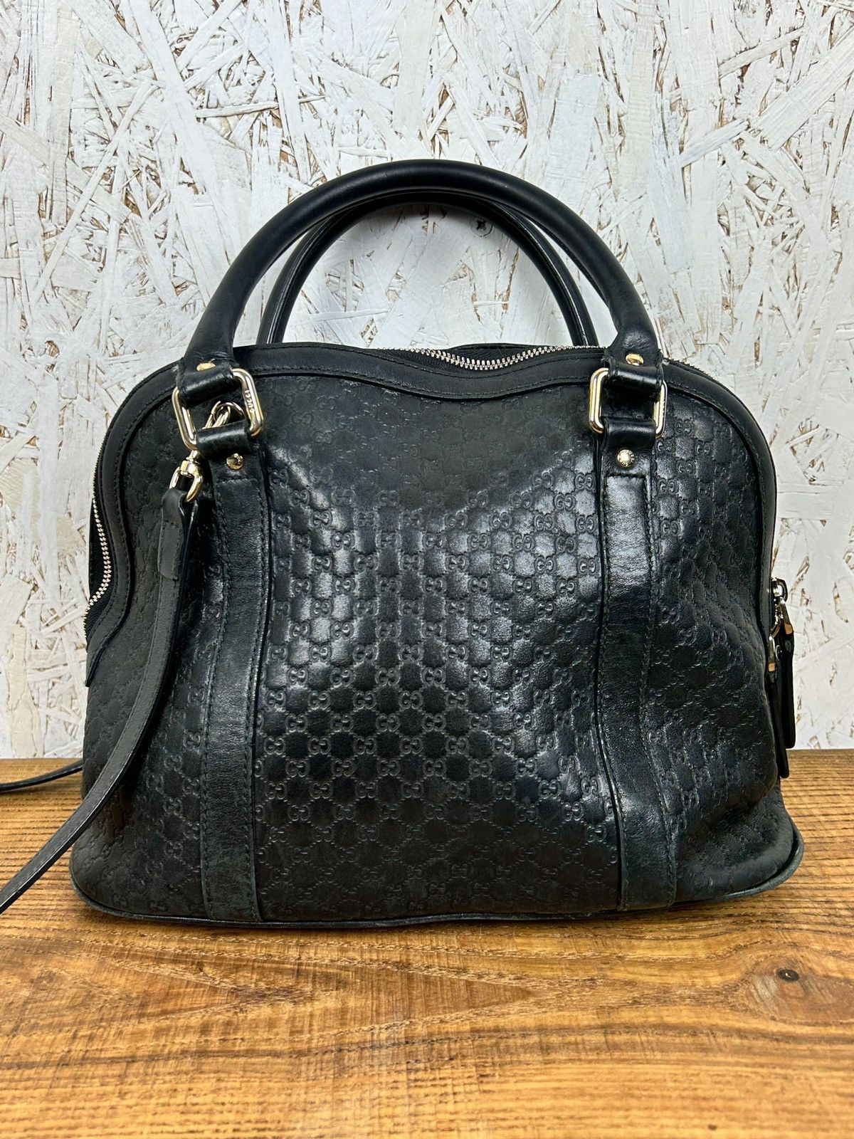 Gucci Gucci GG Micro Guccissima Leather Handbag 449663 Size ONE SIZE - 7 Thumbnail