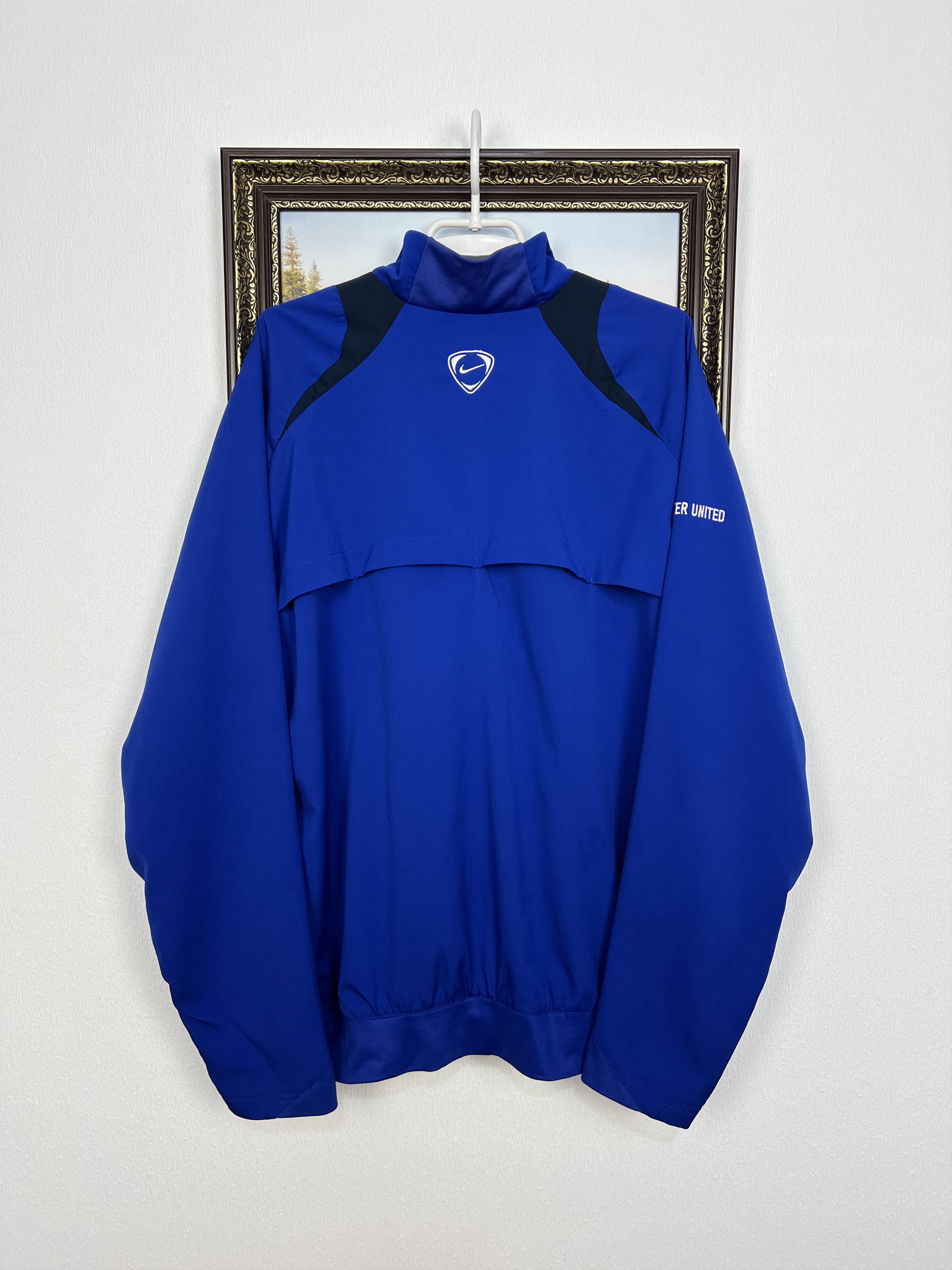 Nike Vintage Nike Manchester United Football Jacket Soccer Size US XL / EU 56 / 4 - 13 Thumbnail