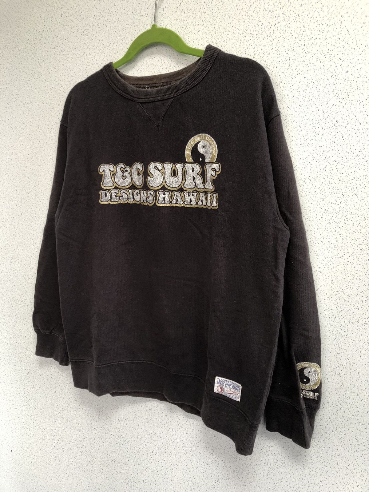 Japanese Brand T&C Surf Design Hawaii Sweatshirt Size US L / EU 52-54 / 3 - 3 Thumbnail