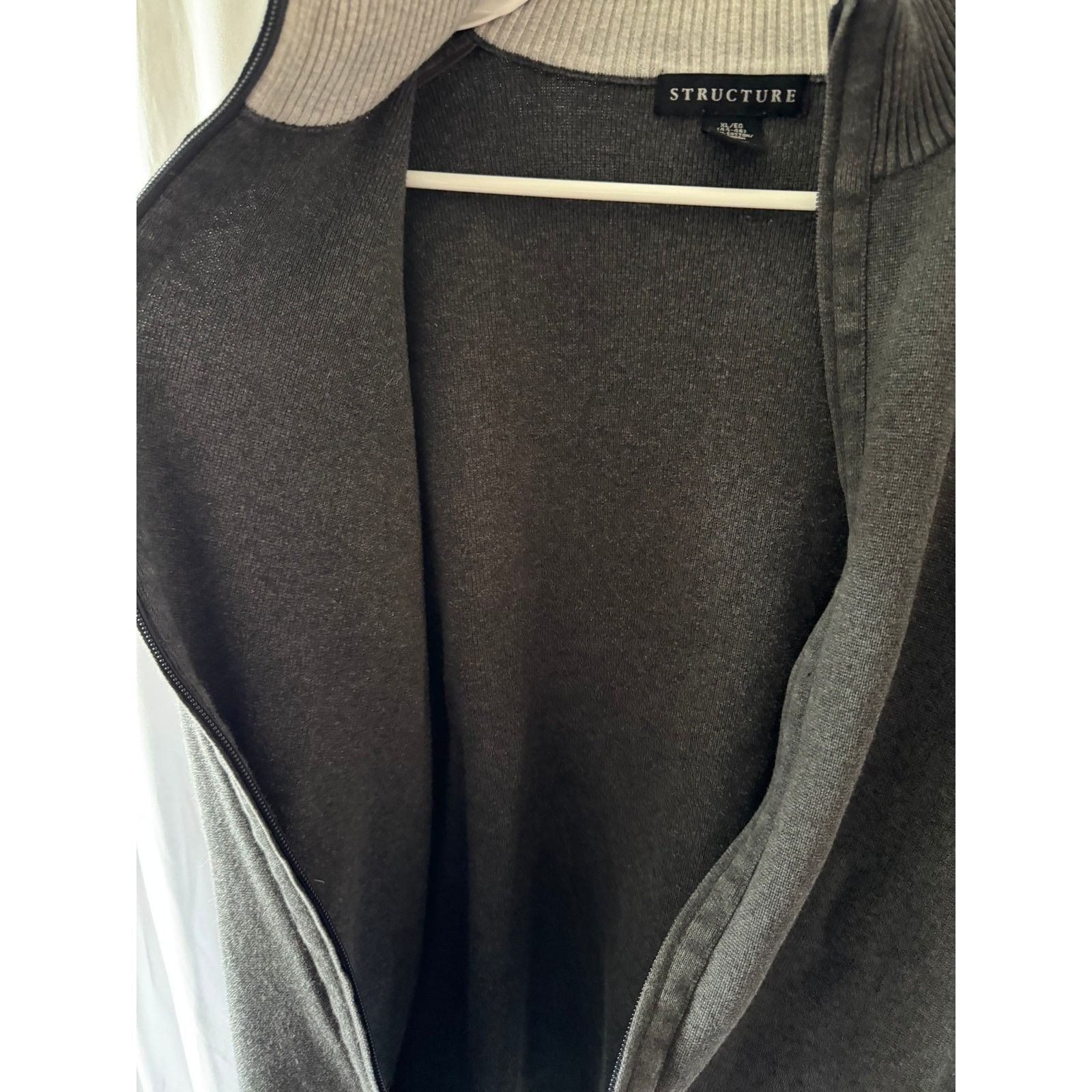 Structure Structure Full Zip Mock Neck Sweater Jacket, Size XL Size US XL / EU 56 / 4 - 8 Thumbnail