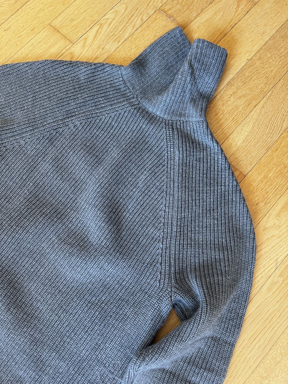 Theory Theory Martig Merino Wool Turtleneck Sweater Grey L Size US L / EU 52-54 / 3 - 2 Thumbnail