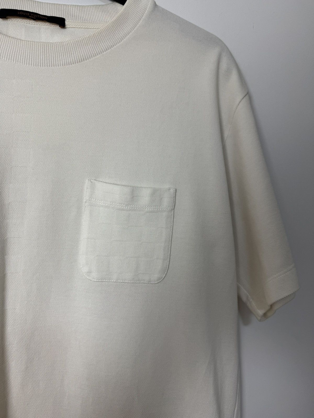 Louis Vuitton Louis Vuitton Virgil Abloh Damier Jacquard Pocket Rare Size US L / EU 52-54 / 3 - 5 Thumbnail