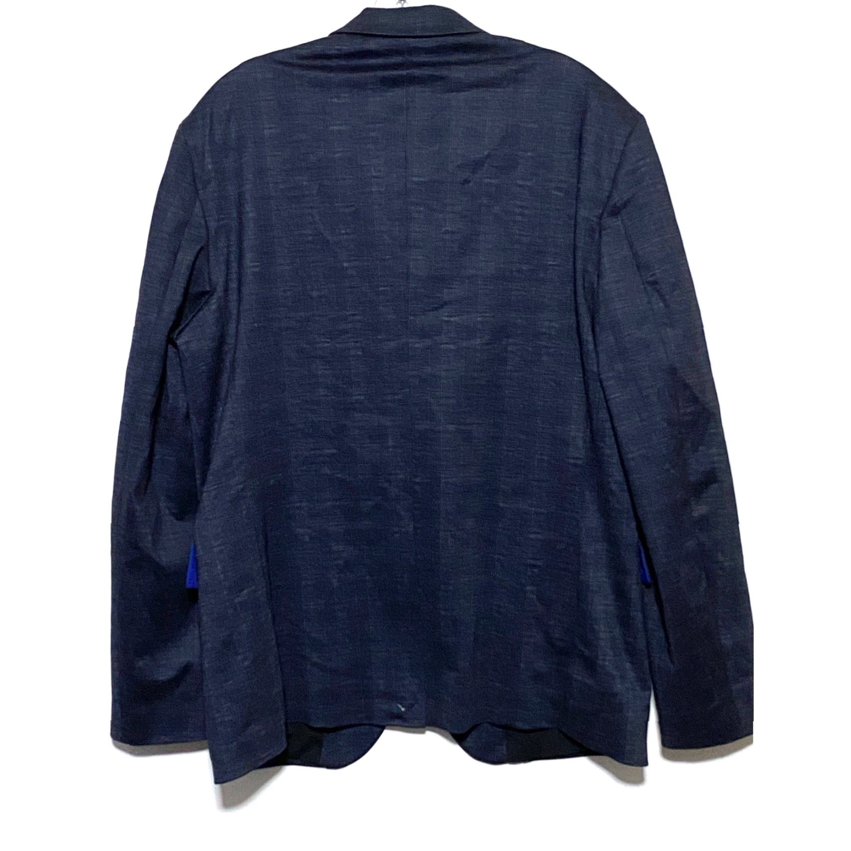Joseph Abboud JOSEPH ABBOLD JOE Blue Sport Coat Jacket 2 Button Slim L Men's Regular Plaid Jacket/Coat Business Formal Wedding Career Office Men Size US L / EU 52-54 / 3 - 6 Thumbnail
