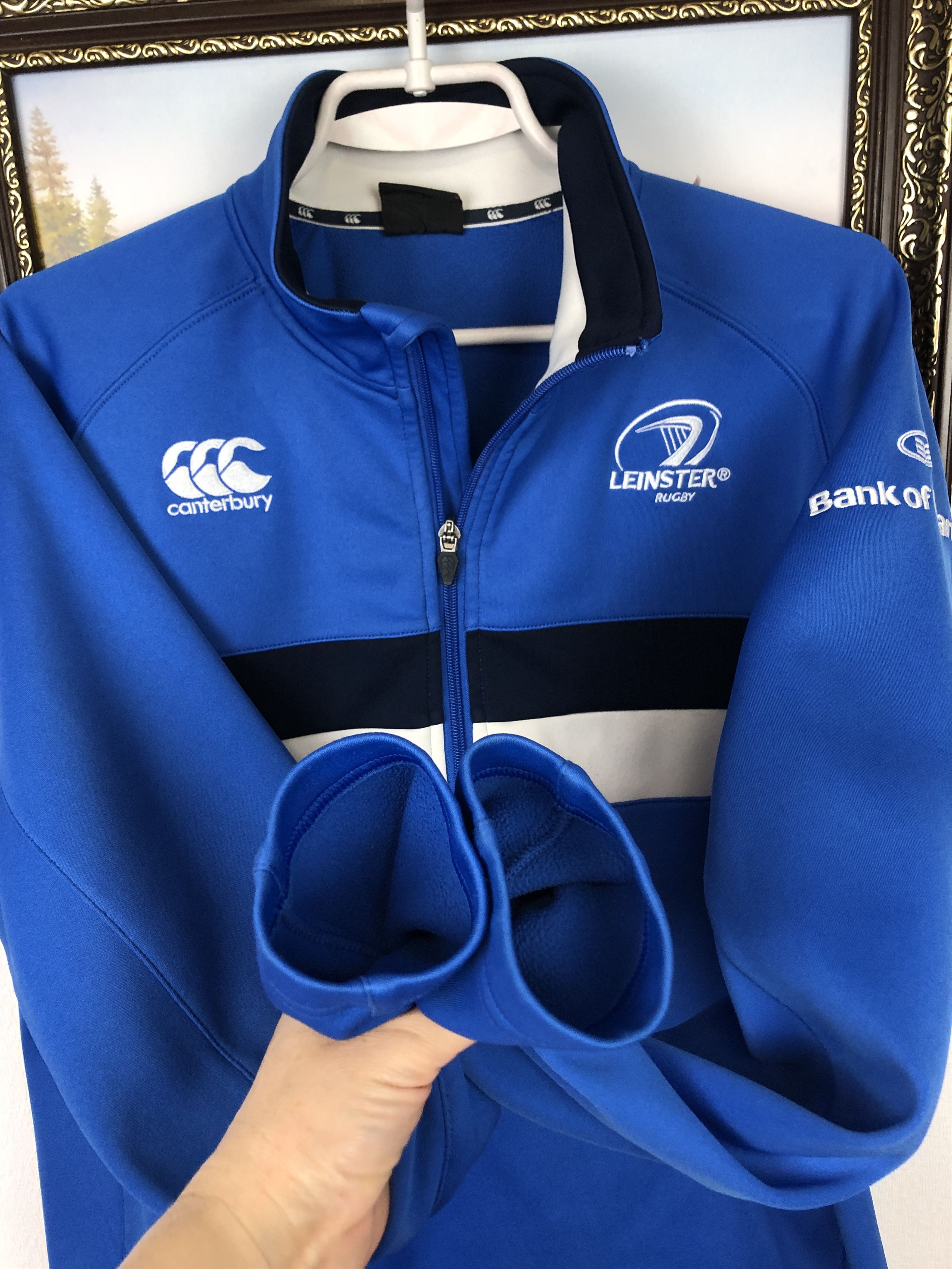 Vintage Vintage Canterbury Leinster Rugby Jacket Track Top Hype Size US M / EU 48-50 / 2 - 6 Thumbnail