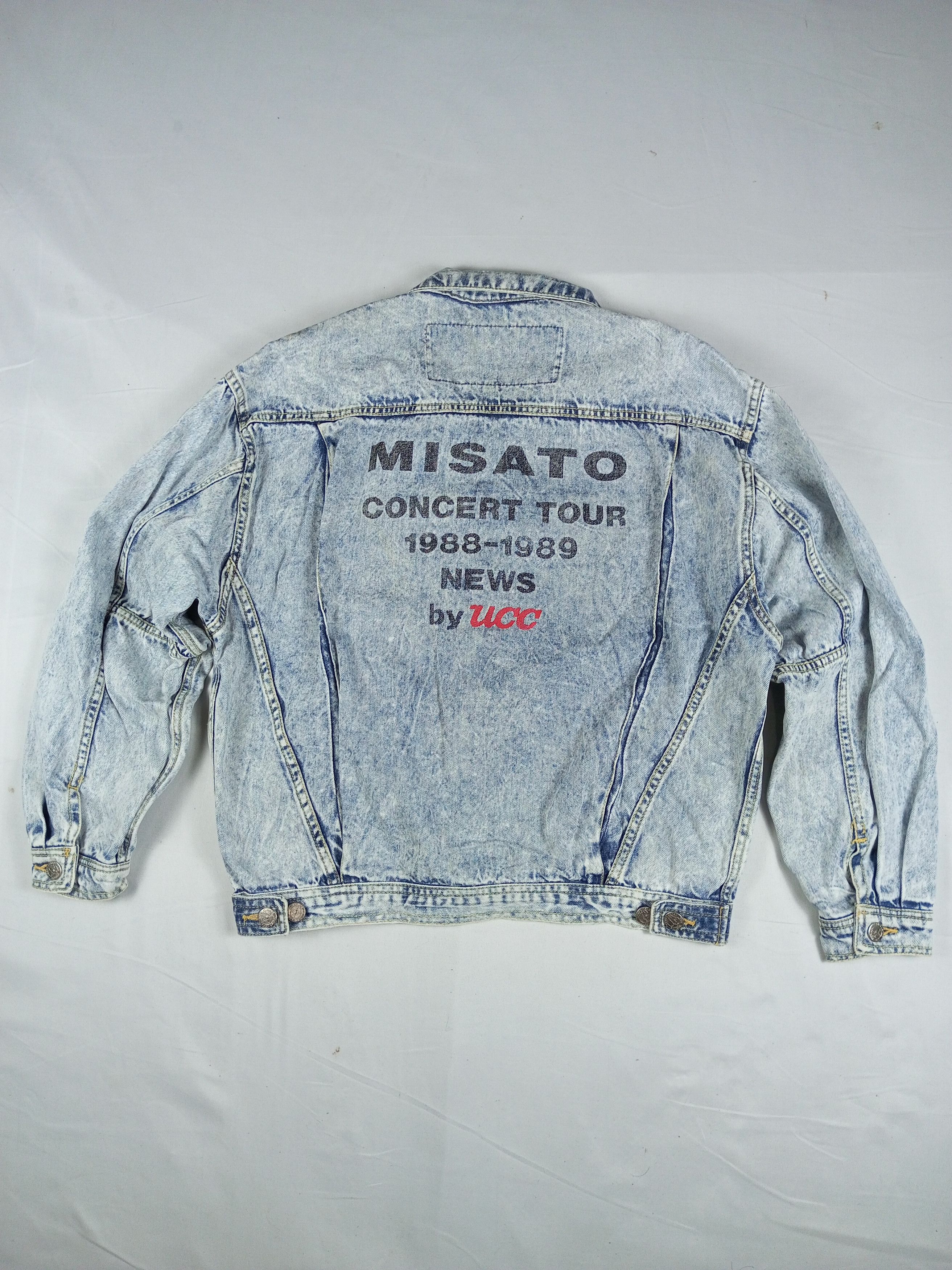 Japanese Brand VTG MISATO WATANABE CONCERT TOUR 1988-1989 ODFICIAL COSTUME Size US M / EU 48-50 / 2 - 14 Thumbnail