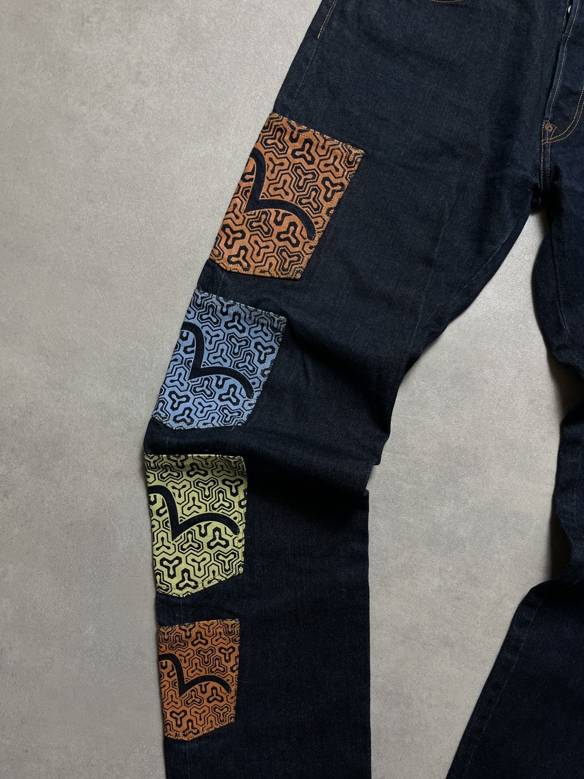 Evisu Evisu Multipocket Logo Selvedge Denim Jeans Size US 31 - 10 Thumbnail