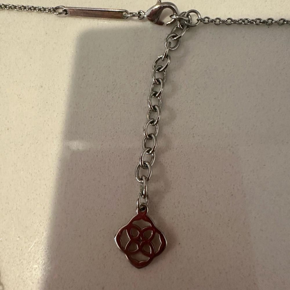 Kendra Scott Kendra Scott Elisa Copper Drusy Silver Chain Necklace Size ONE SIZE - 3 Thumbnail