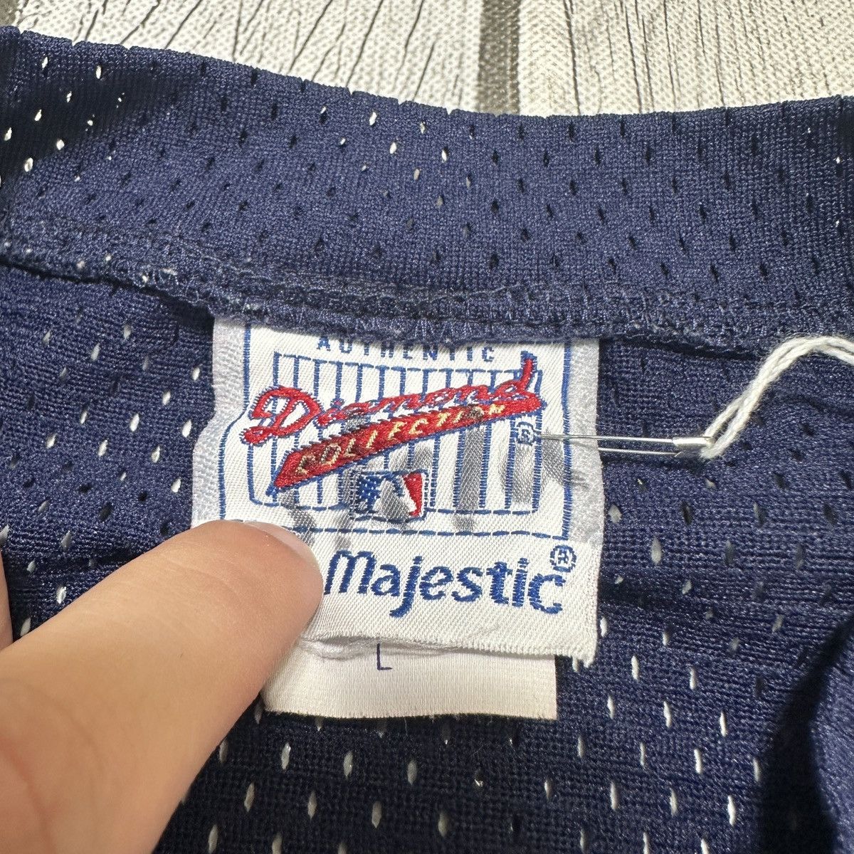 MLB Vintage Cleveland Indians jersey Size US L / EU 52-54 / 3 - 4 Thumbnail