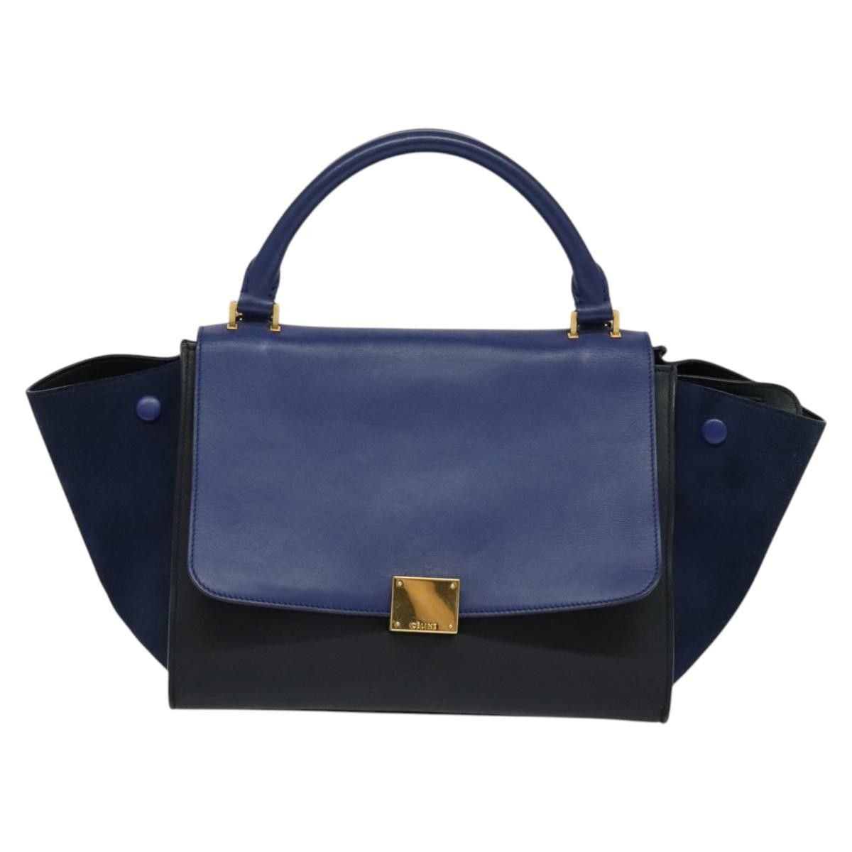 Celine Celine Trapeze Bag Leather with Suede Size ONE SIZE - 1 Thumbnail