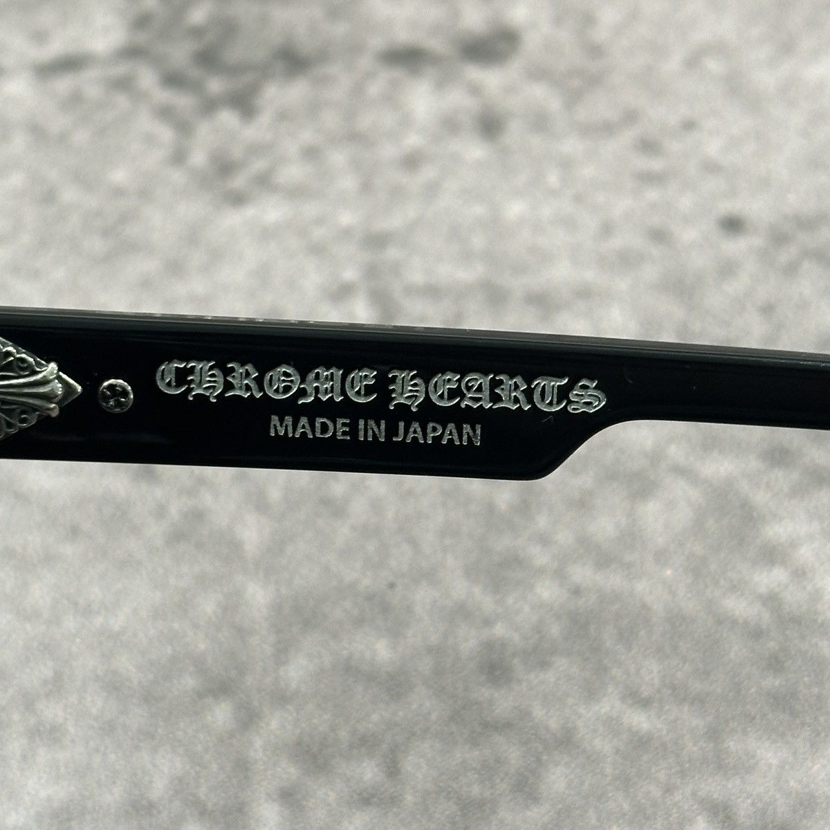 Chrome Hearts CHROME HEARTS BOX OFFICER BLACK DARK GREY SUNGLASSES Size ONE SIZE - 6 Thumbnail