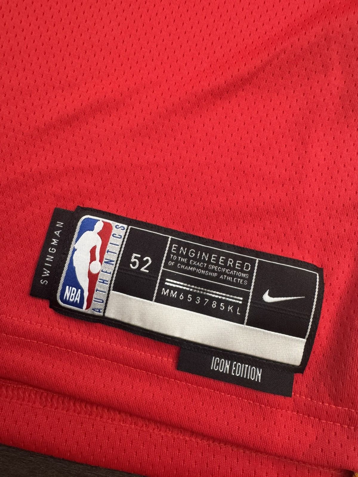 Nike Atlanta Hawks #22 NBA Swingman Icon Edition Dri-Fit Jersey Size US XL / EU 56 / 4 - 2 Thumbnail