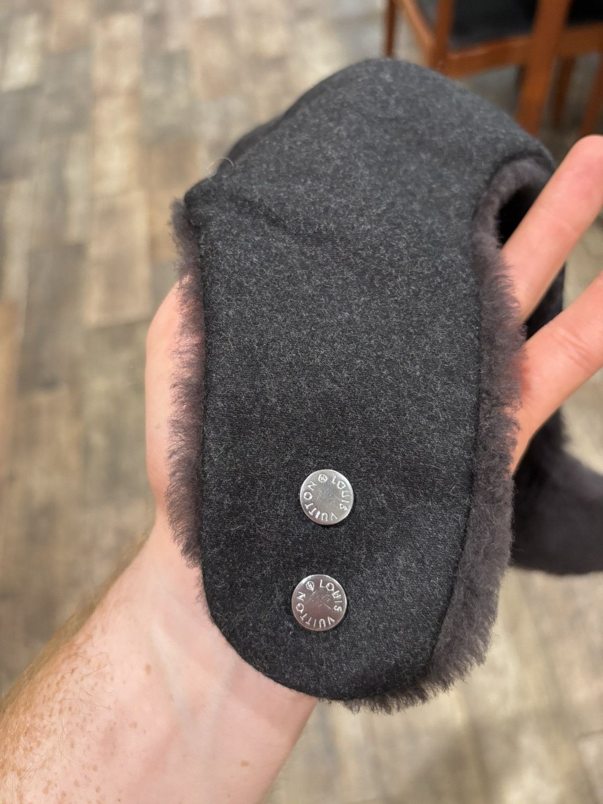 Louis Vuitton FW18 Alps Patches Fur Trapper Hat Size ONE SIZE - 5 Thumbnail