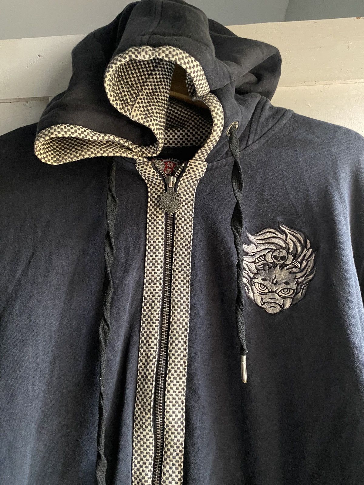 If Six Was Nine × Japanese Brand × Le Grande Bleu (L.G.B.) Vintage jizo bosatsu hoodie jnco style Size US M / EU 48-50 / 2 - 2 Thumbnail