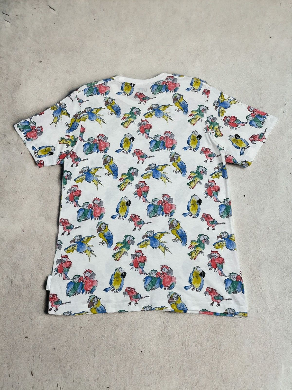 Billionaire Boys Club Uniqlo I Am Other by Pharrell Williams Icecream Parrot Print Size US XL / EU 56 / 4 - 2 Thumbnail
