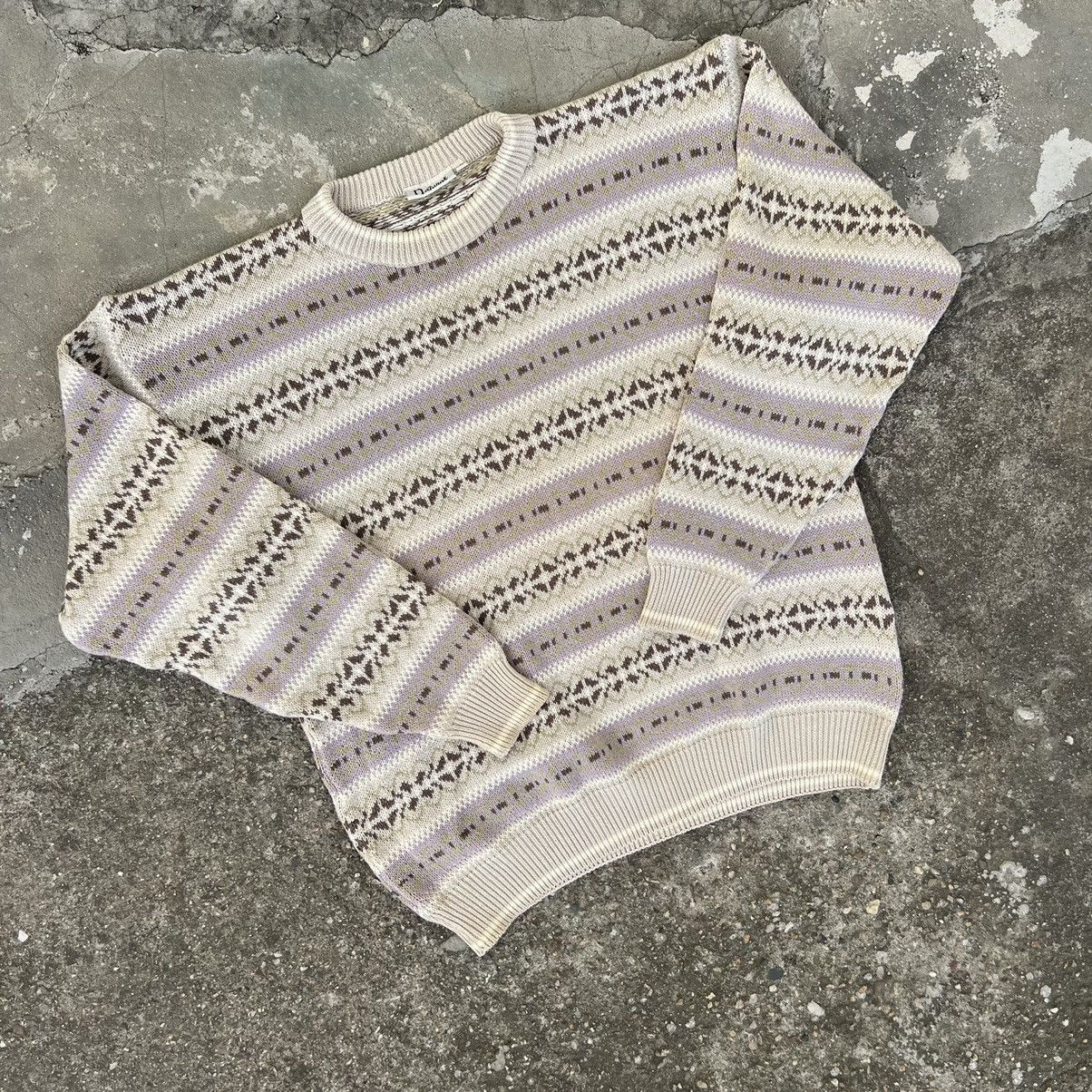 Lacoste × Vintage Vintage Chemise Lacoste 80s wool alpaca sweater Size US L / EU 52-54 / 3 - 2 Thumbnail
