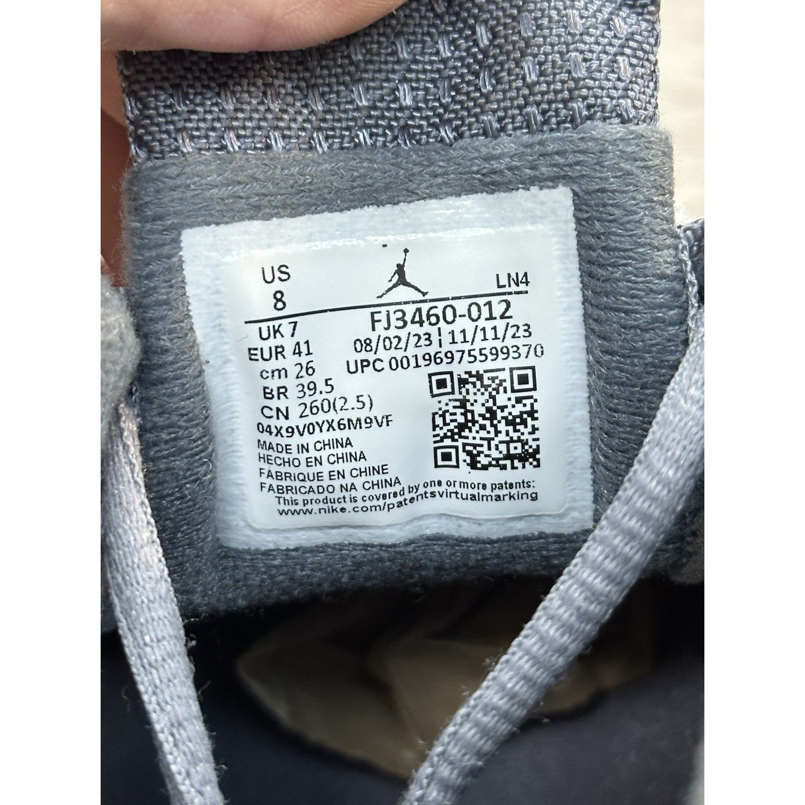Jordan Brand Air Jordan 14 Retro Flint Grey - Size 8 Size US 8 / EU 41 - 7 Thumbnail
