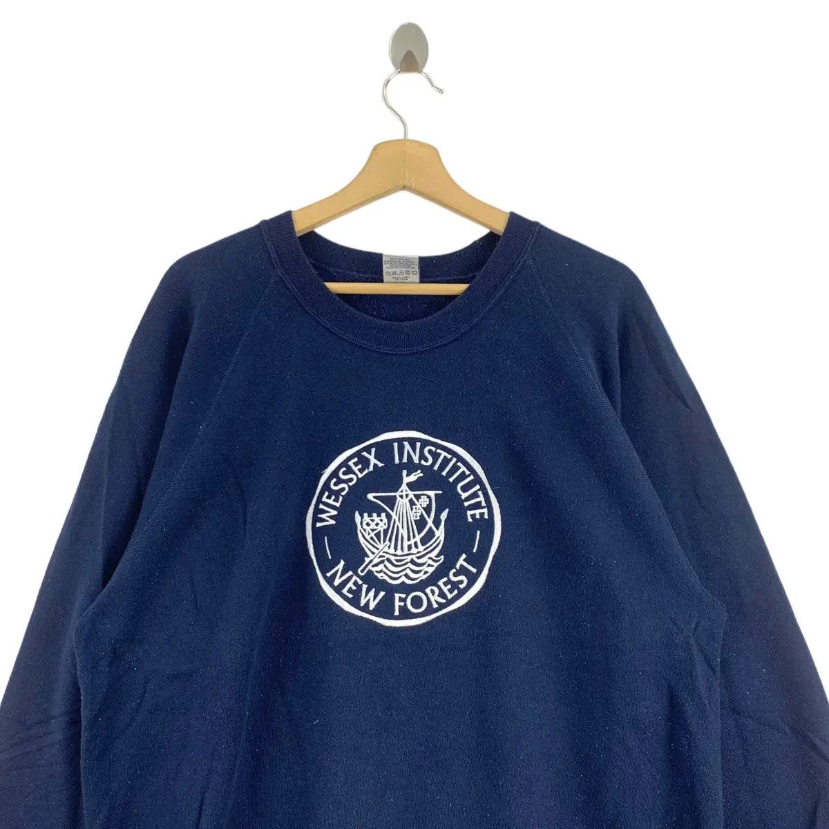 Vintage Vintage WESSEX INSTITUTE New Forest Institude Logo Print Size US L / EU 52-54 / 3 - 2 Thumbnail