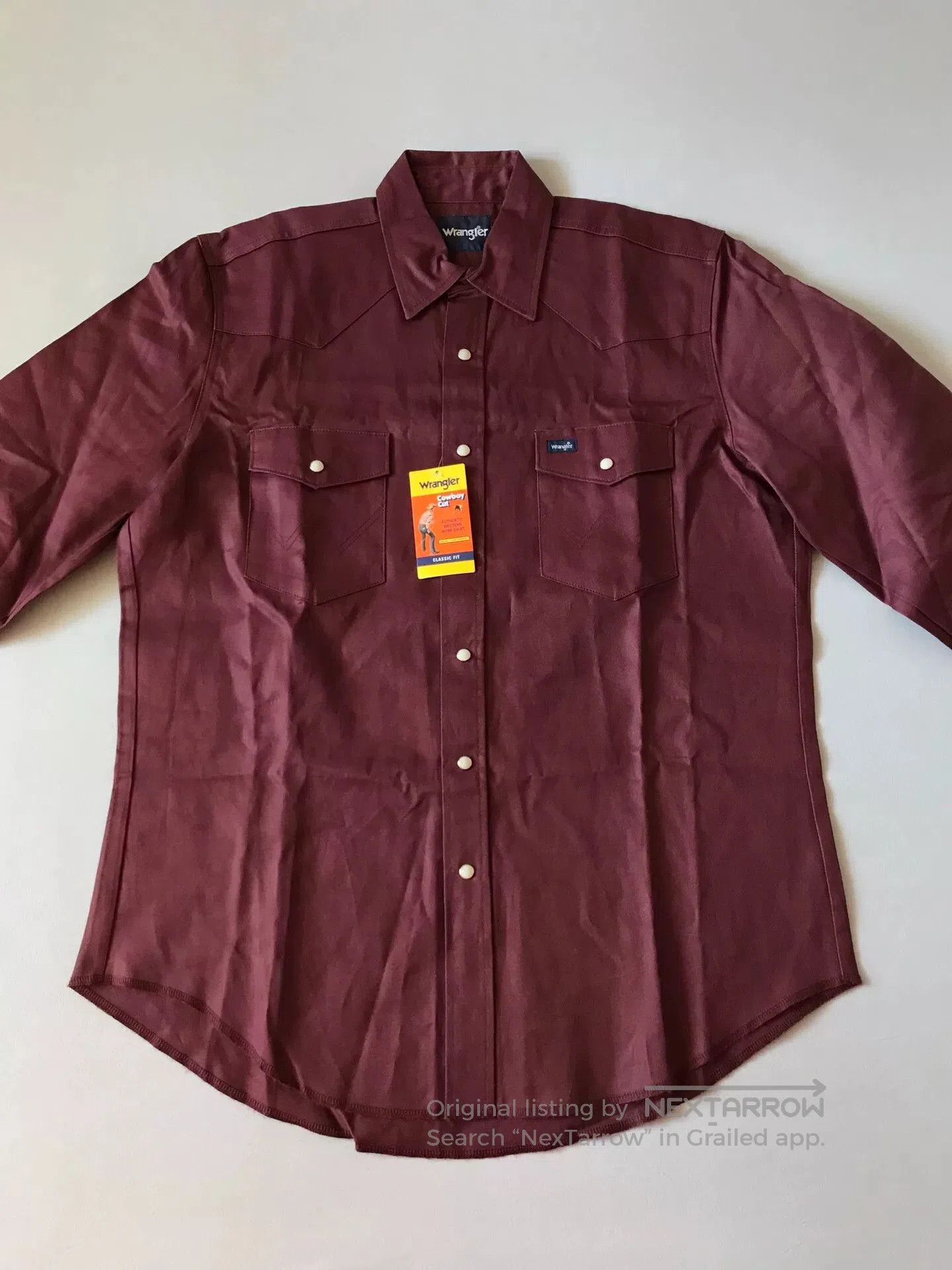 Wrangler Wrangler MS70719 Red Western Shirt. Size US L / EU 52-54 / 3 - 3 Thumbnail