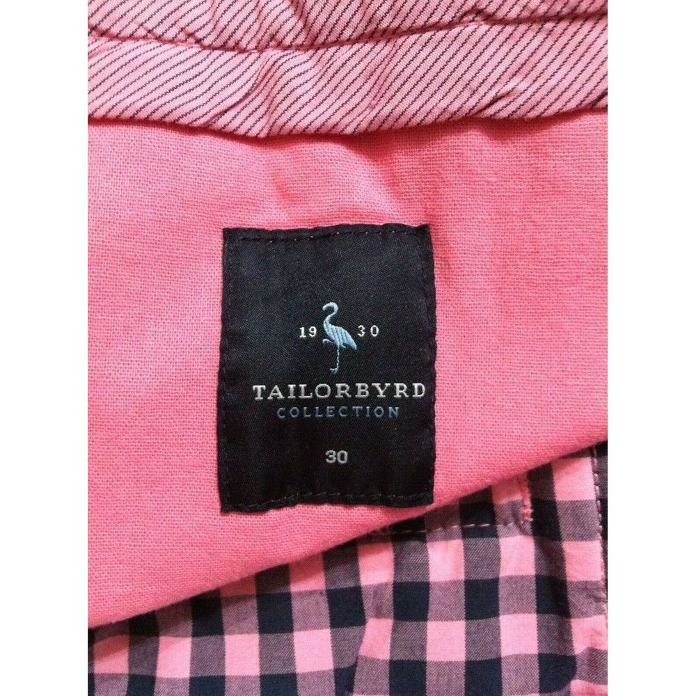 Tailorbyrd TAILORBYRD MENS NEW PINK 100%COTTON CASUAL SHORTS SIZE: 30 Size US 30 / EU 46 - 4 Thumbnail