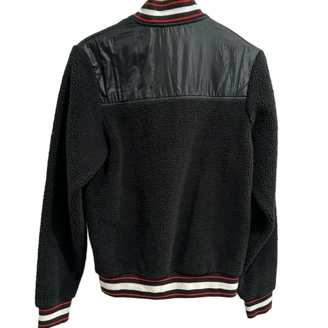 Champion Champion Retro Men’s Black Sherpa Fleece Bomber Jacket Size US S / EU 44-46 / 1 - 4 Thumbnail