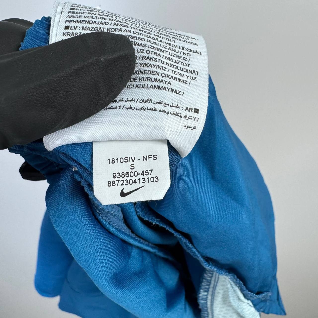 Nike Nike Dri Fit Running Shorts Blue Womens Lightweight Gym S Size 29" - 6 Thumbnail