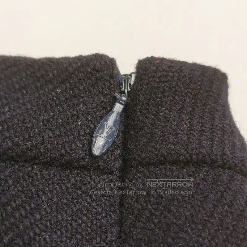 Louis Vuitton Louis Vuitton Black Wool Blend Skirt Size 36. Size 35" - 1 Thumbnail