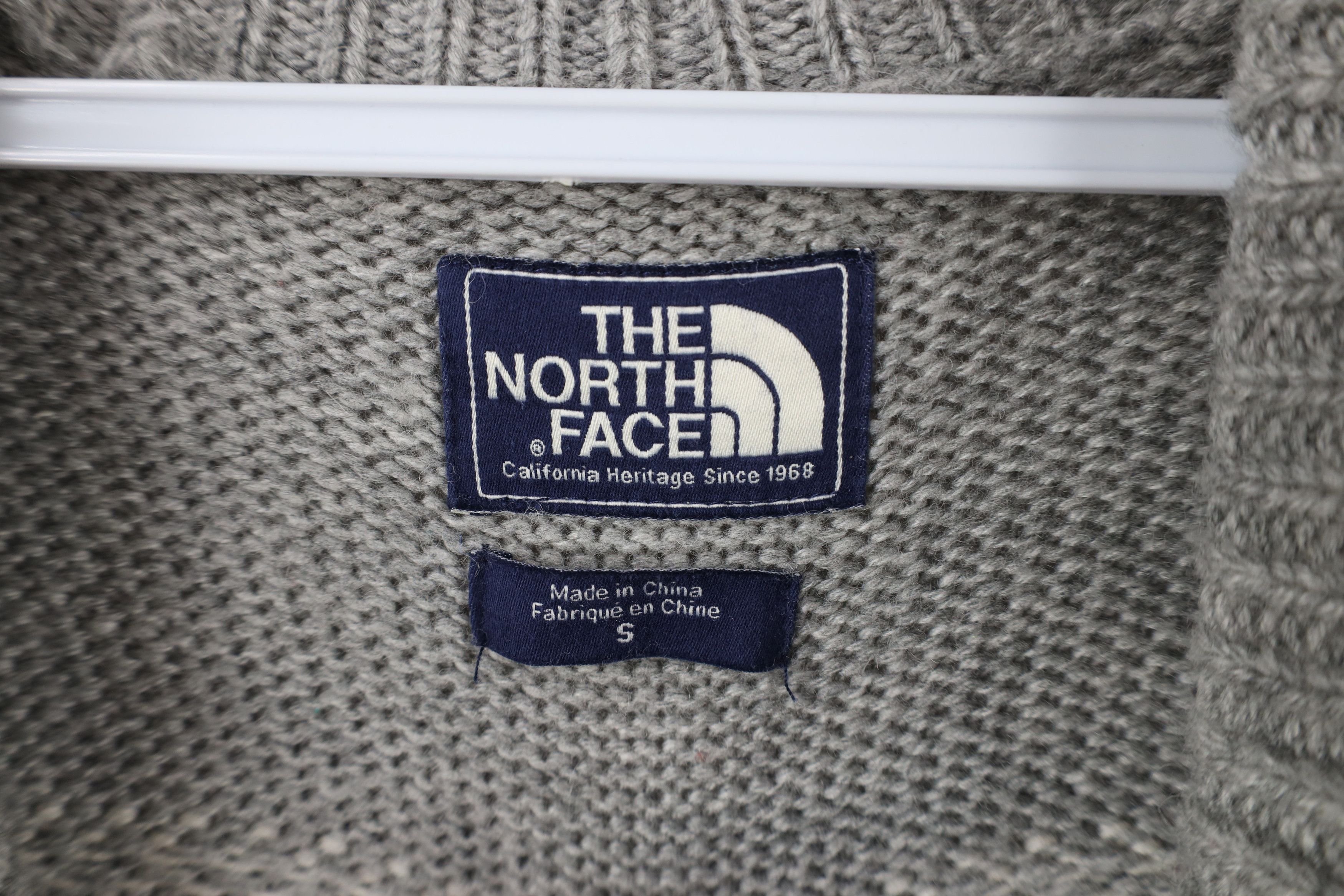 The North Face × Vintage The North Face Blend Knit Fair Isle Button Cardigan Sweater Size S / US 4 / IT 40 - 10 Thumbnail