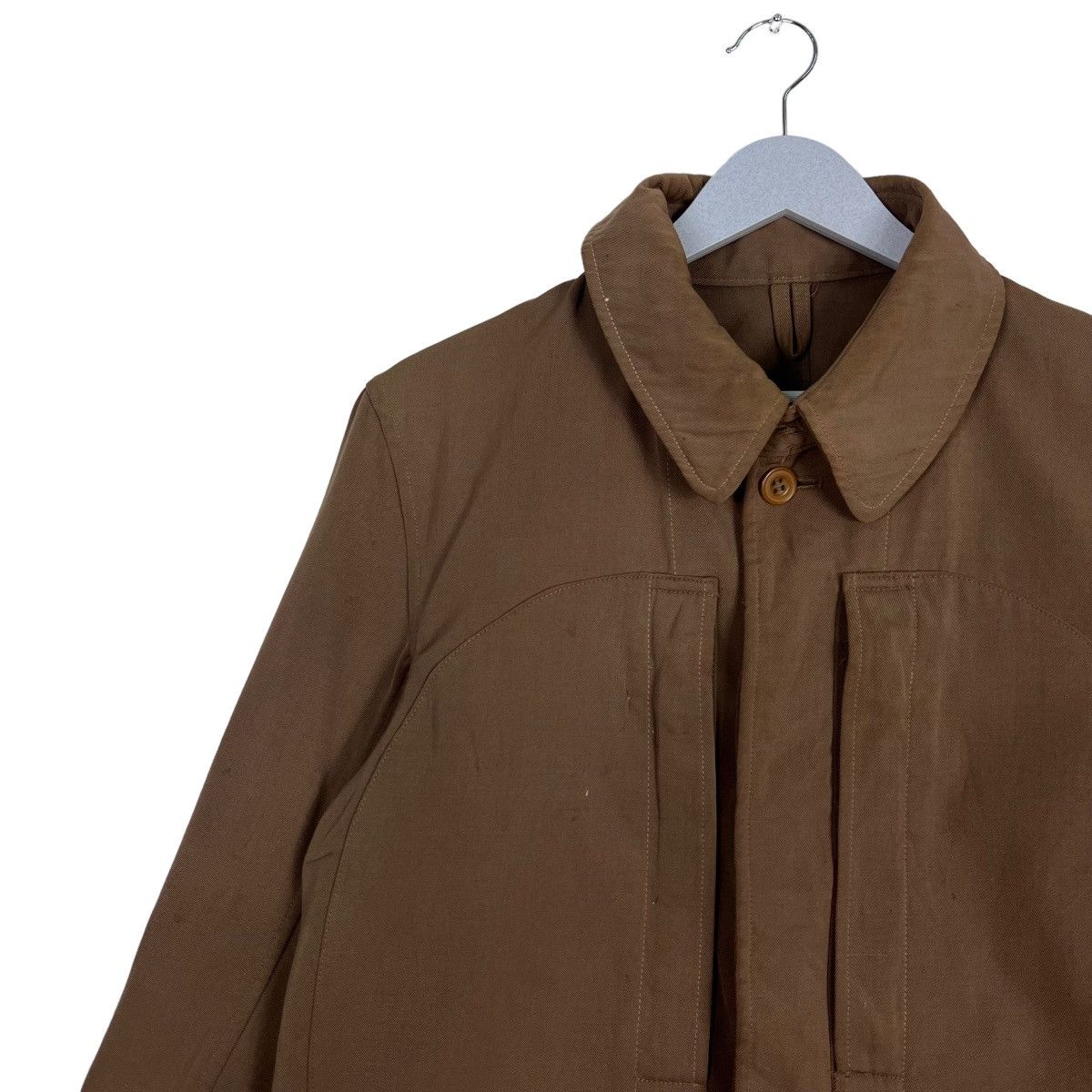 Japanese Brand 🔥 50s VINTAGE RICH BROWN JAPANESE UTILITY JACKET Size US S / EU 44-46 / 1 - 7 Thumbnail