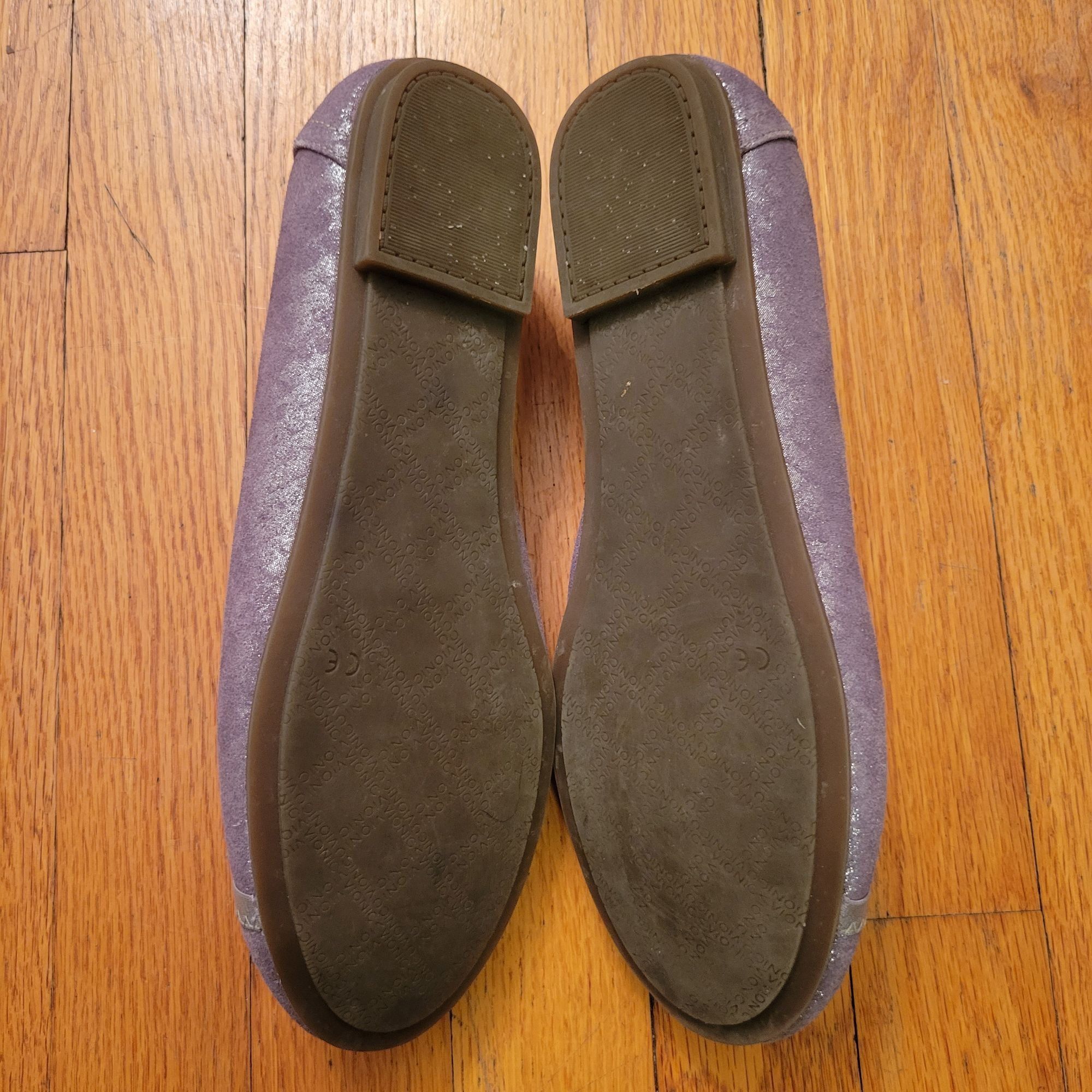 Vionic Vionic CAROLL Flats Silver Gray 8.5 Metallic Leather Comfort Size US 8.5 / IT 38.5 - 4 Thumbnail