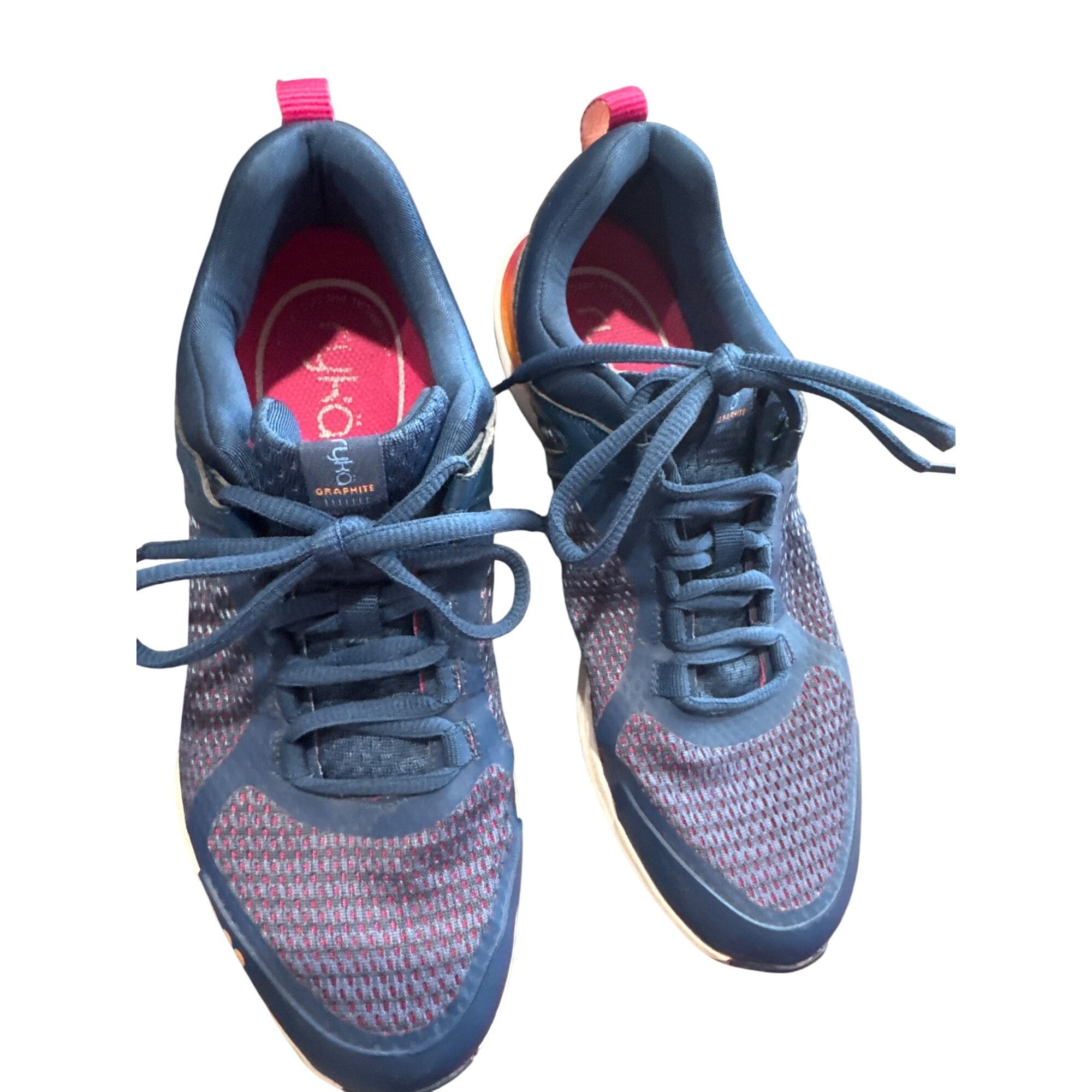 Other Ryka Graphite womans blue pink running sneakers shoes size 9 Size US 9.5 / IT 39.5 - 13 Thumbnail