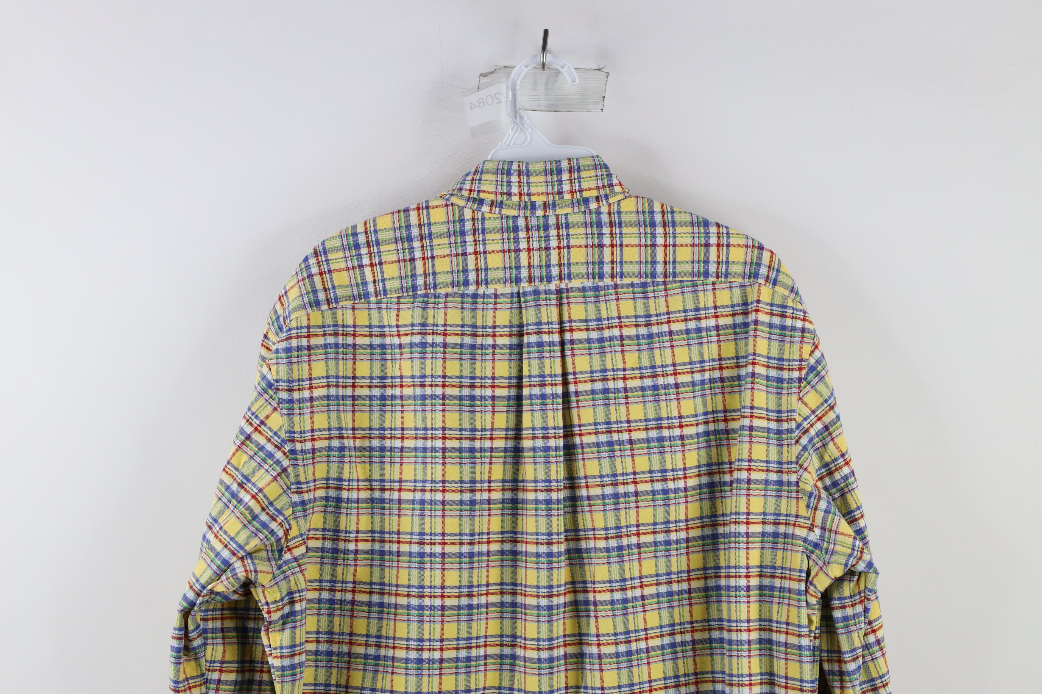 Polo Ralph Lauren Vintage Ralph Lauren Plaid Collared Button Down Shirt Cotton Size US L / EU 52-54 / 3 - 7 Thumbnail