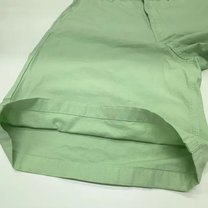 AMI AMIPARIS Men's Casual Green Shorts -2507 Size US 34 / EU 50 - 4 Thumbnail