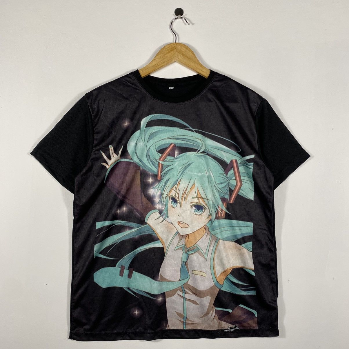 Anime HATSUNE MIKU Anime Vocaloid Idol Polyester Tee Shirt Large Size US L / EU 52-54 / 3 - 1 Thumbnail