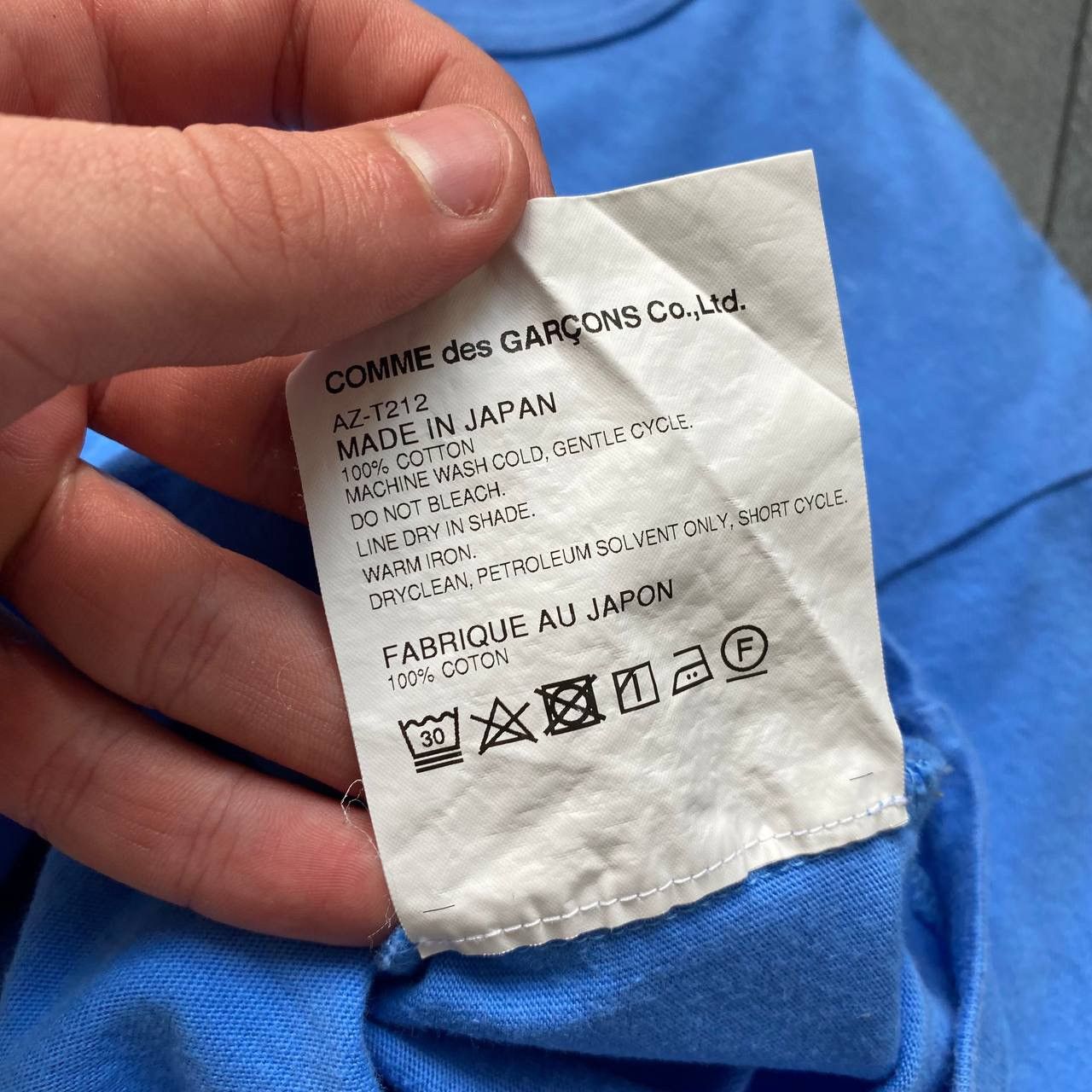 Comme des Garcons Play comme des garçons hearts tee shirts Size US S / EU 44-46 / 1 - 8 Thumbnail