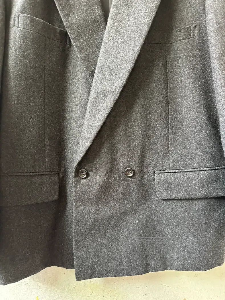 Comme des Garcons Comme Des Garcons Pure Wool Thick Loose Wide Fit Blazer Si Size US S / EU 44-46 / 1 - 4 Thumbnail