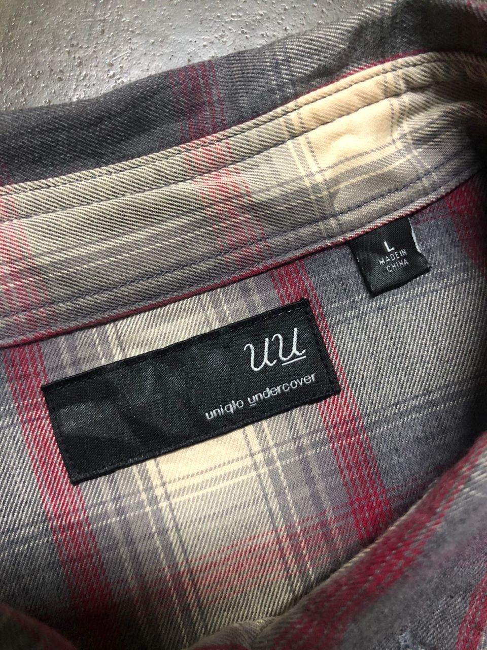 Undercover × Uniqlo Uniqlo Undercover Shadow Plaid Shirt Button Up Size US M / EU 48-50 / 2 - 12 Thumbnail