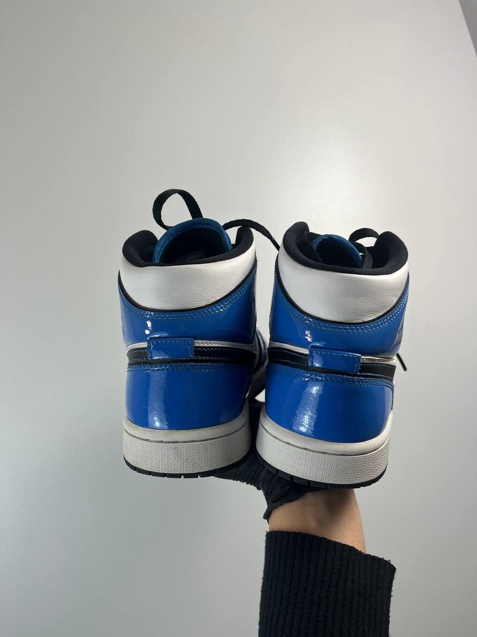 Nike Nike Air Jordan 1 Mid Signal DD6834-402 Leather Size 41 Size US 8 / EU 41 - 5 Thumbnail