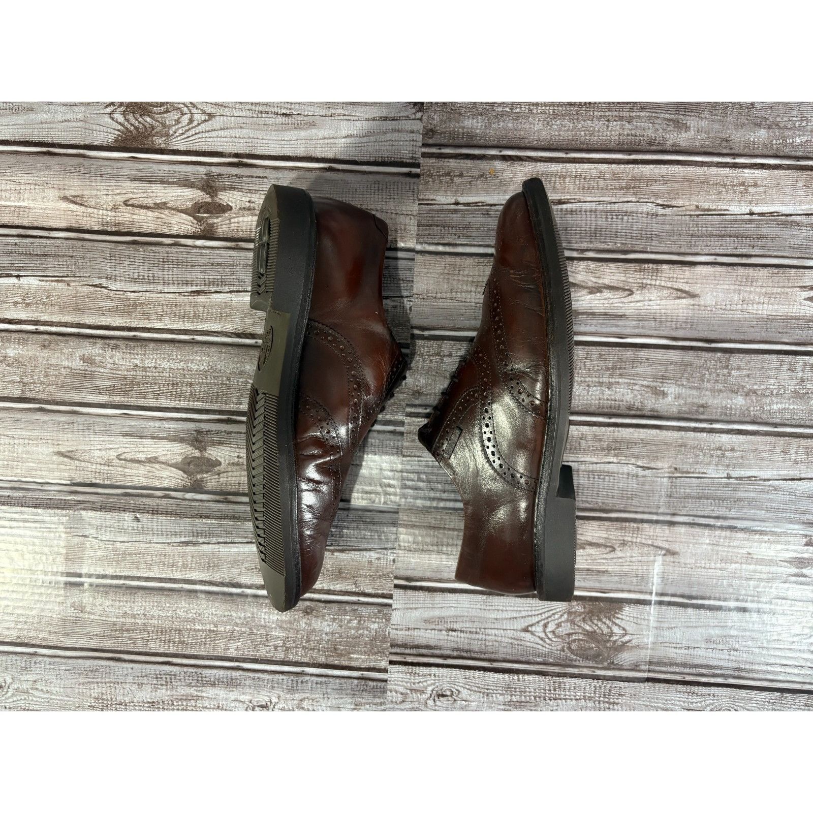 Mephisto Mephisto Martial Leather Wingtip Brogue Oxfords Dress Shoes Size US 9 / EU 42 - 5 Thumbnail