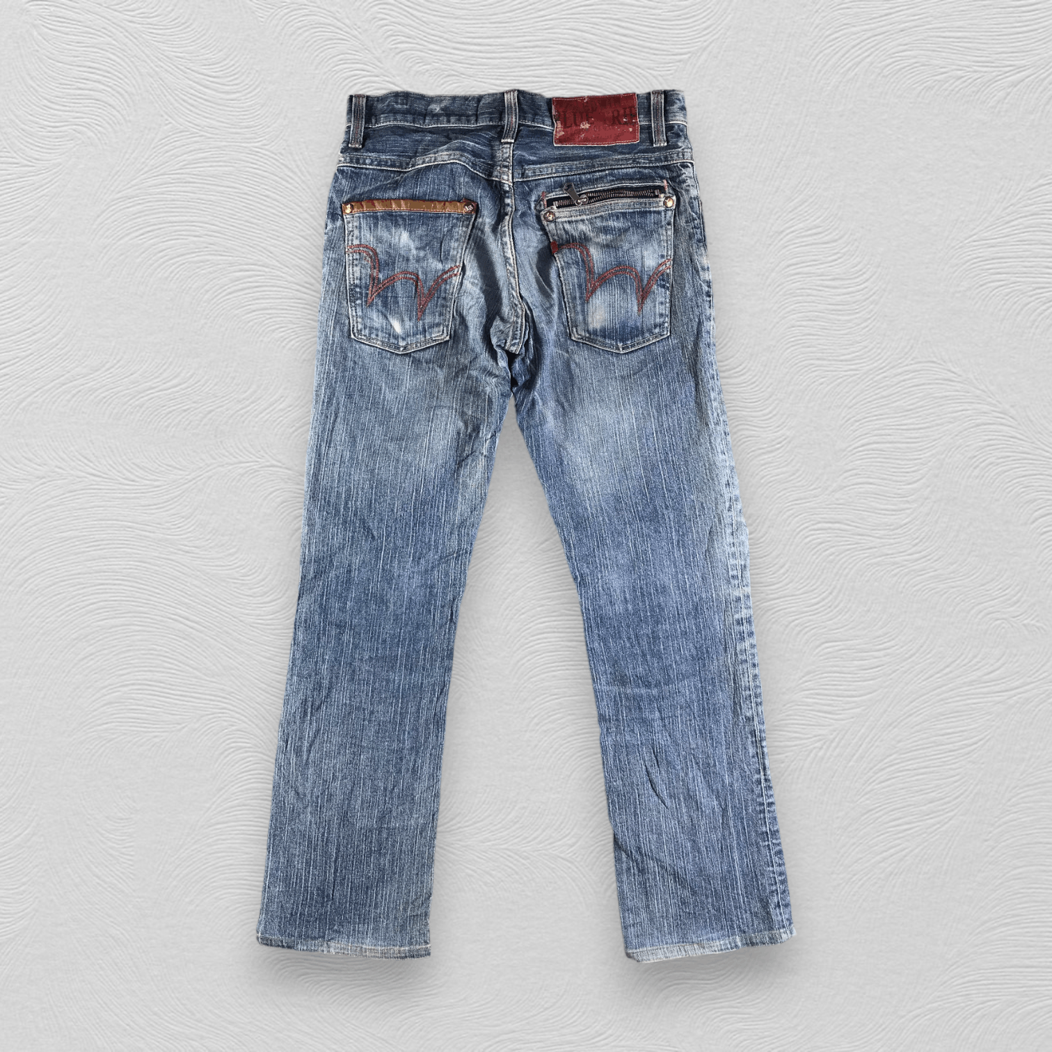 Edwin Edwin Blue Trip Jeans Ripped Denim KJ3048 Size US 30 / EU 46 - 2 Thumbnail