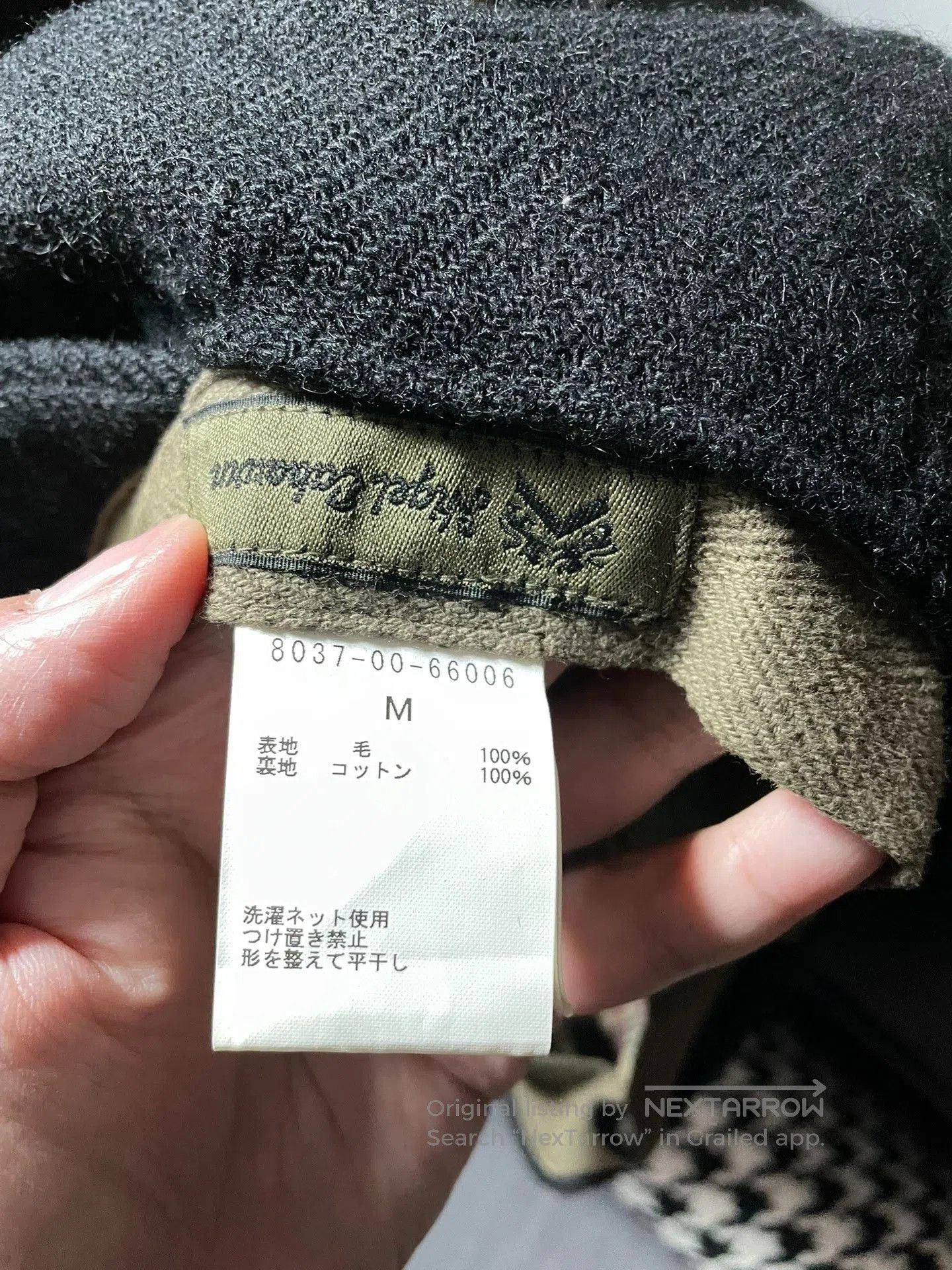 Nigel Cabourn Nigel Cabourn Vintage Black Wool Newsboy Cap. Size ONE SIZE - 3 Thumbnail