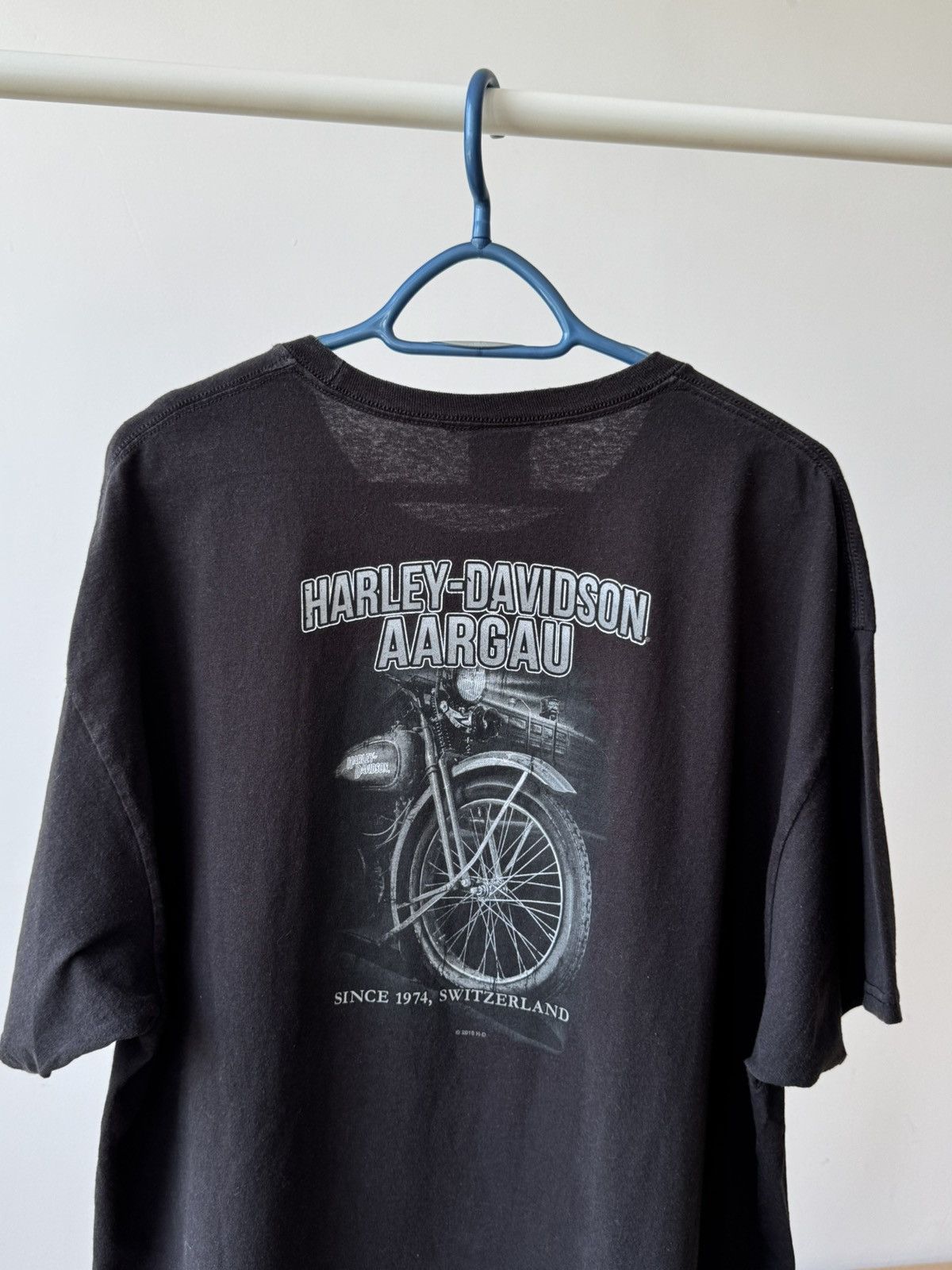 Harley Davidson Vintage Harley Davidson Pin Up Sexy Girl Tee Size US XXL / EU 58 / 5 - 6 Thumbnail
