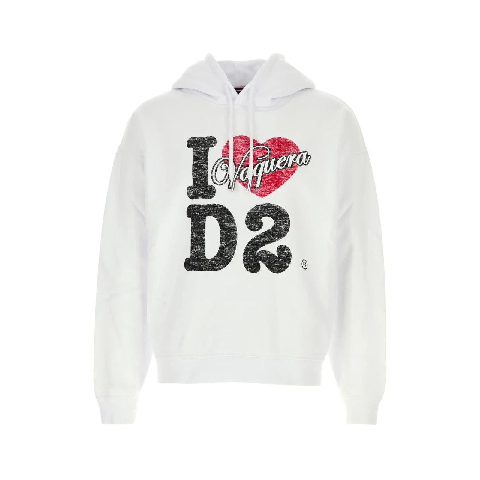 Dsquared2 DSQUARED2 White Cotton Sweatshirt New & Authentic (Men's siz Size US L / EU 52-54 / 3 - 1 Thumbnail