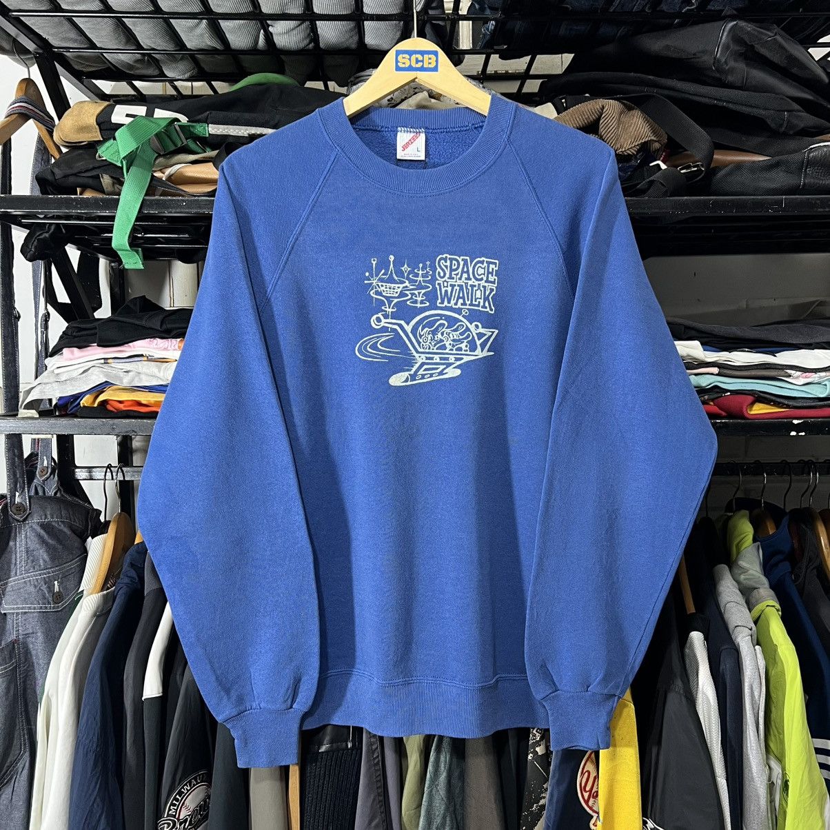 Jerzees × Vintage Vintage jerzees space welk sweatshirt crewneck Size US M / EU 48-50 / 2 - 1 Thumbnail