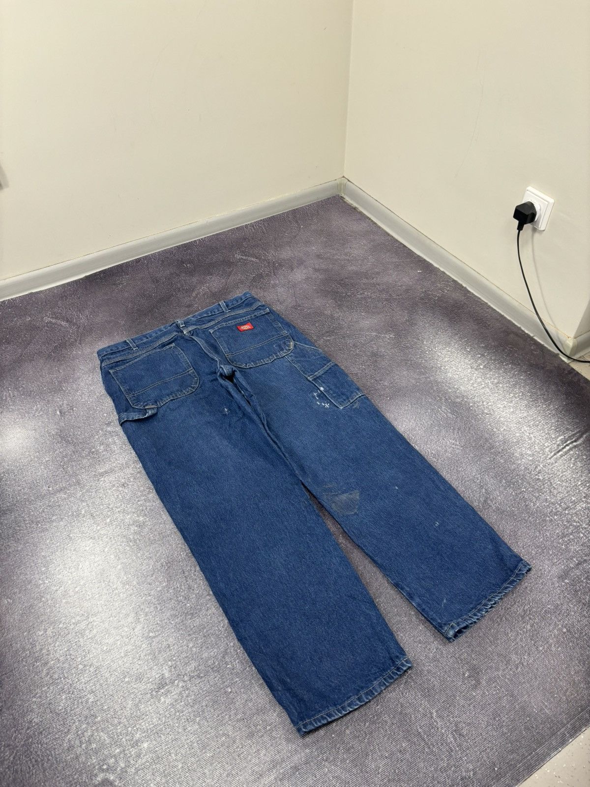 Dickies Vintage Dickies USA Blue Denim Y2K Hype Baggy Jeans Size US 36 / EU 52 - 3 Thumbnail