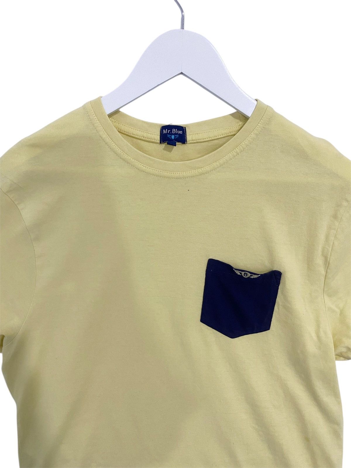 Designer × Other Mr Blue Pocket T-Shirt Size US L / EU 52-54 / 3 - 3 Thumbnail