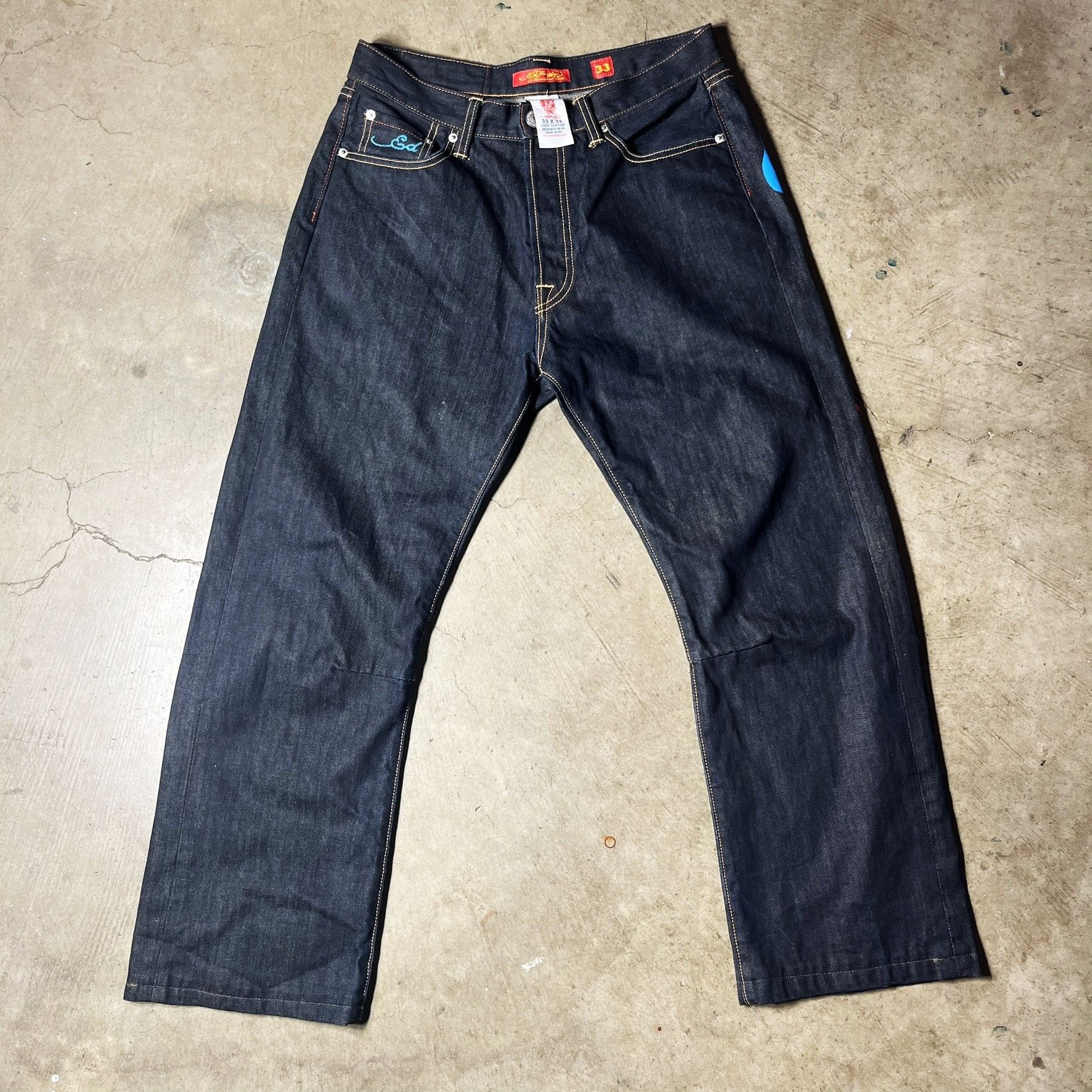 Ed Hardy Ed Hardy Panther Denim Size US 33 - 3 Thumbnail