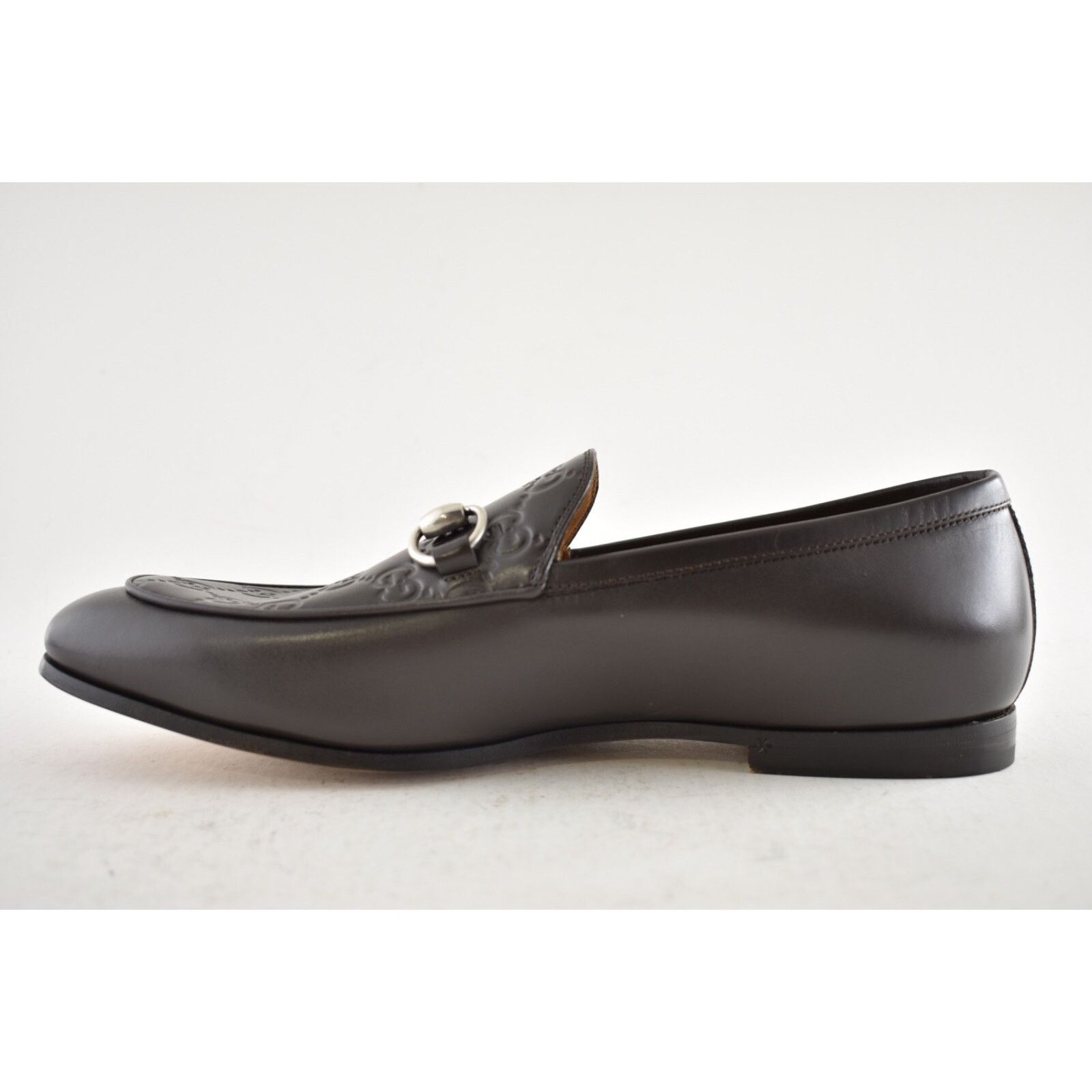 Gucci Gucci Mens Leather Horsebit Loafer Flat G 9.5 US 10.5 Size US 10 / EU 43 - 12 Thumbnail