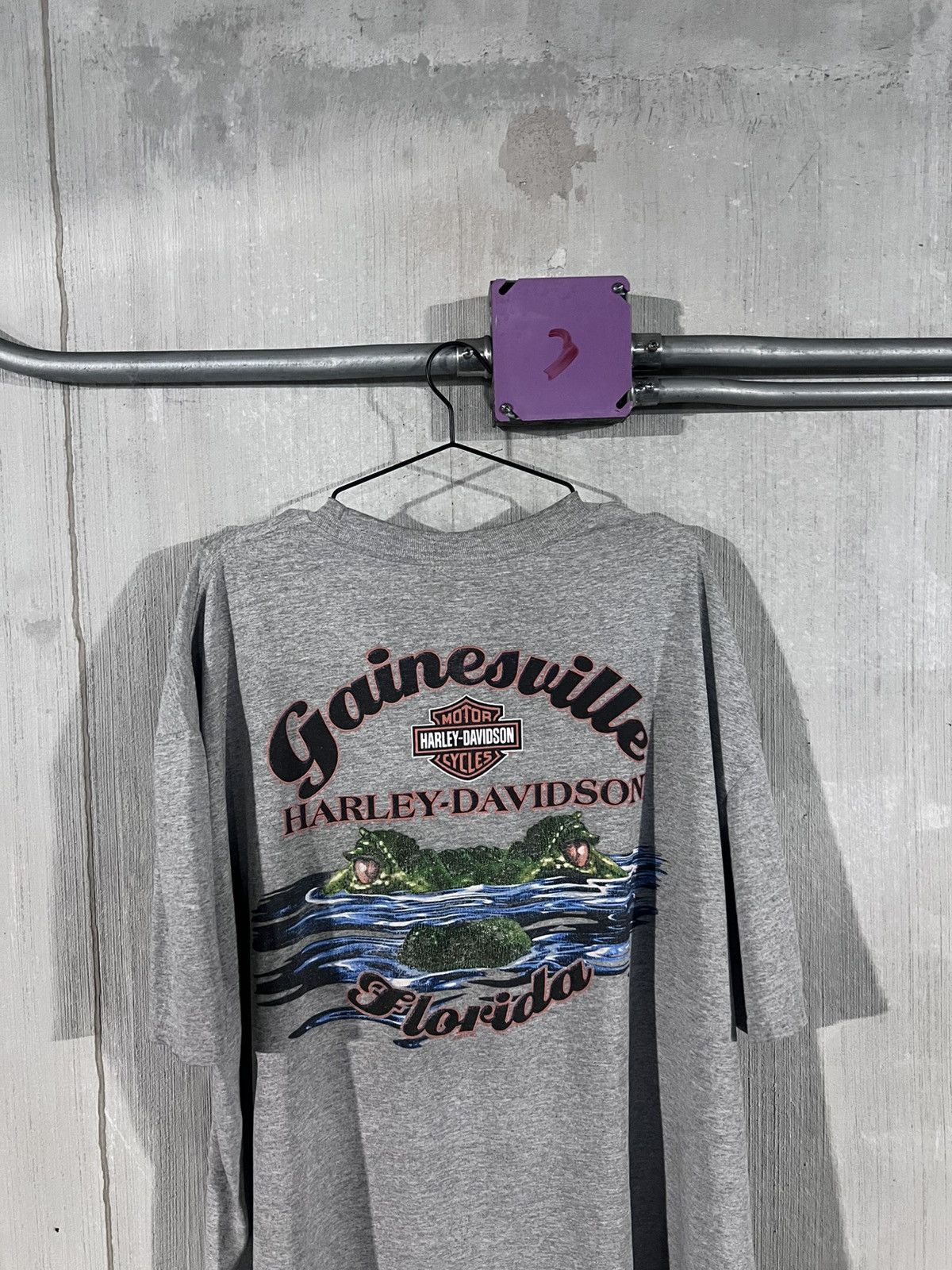 Harley Davidson 🐊 2007 Harley-Davidson “Property of H-D” – Gainesville, FL 🐊 Size US XXL / EU 58 / 5 - 5 Thumbnail