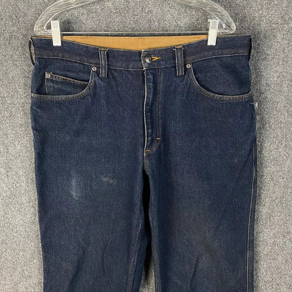 Duluth Trading Company Duluth Trading Jeans Men's 36x28 Denim 100% Cotton Adults Size US 36 / EU 52 - 2 Thumbnail